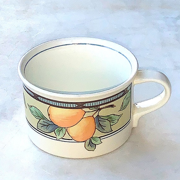 MIKASA GARDEN HARVEST FLAT COFFE CUP - Picture 2 of 6